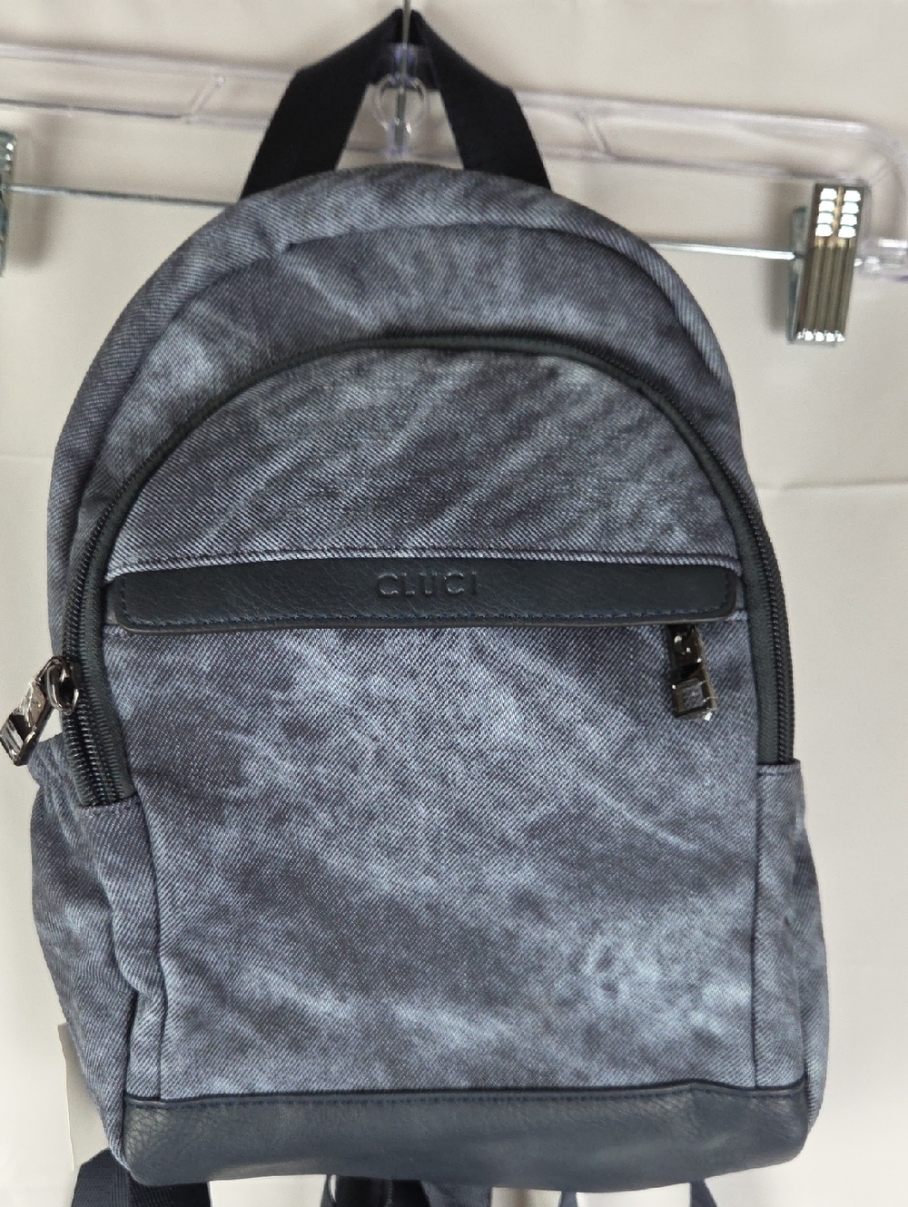 Cluci.. New Denim Casual Backpack -like New!